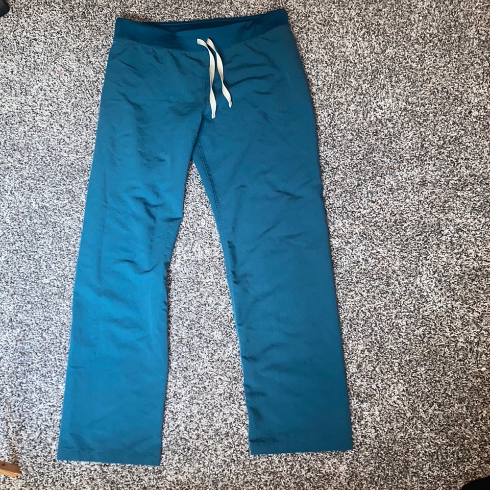 Figs Caribbean blue scrub pants